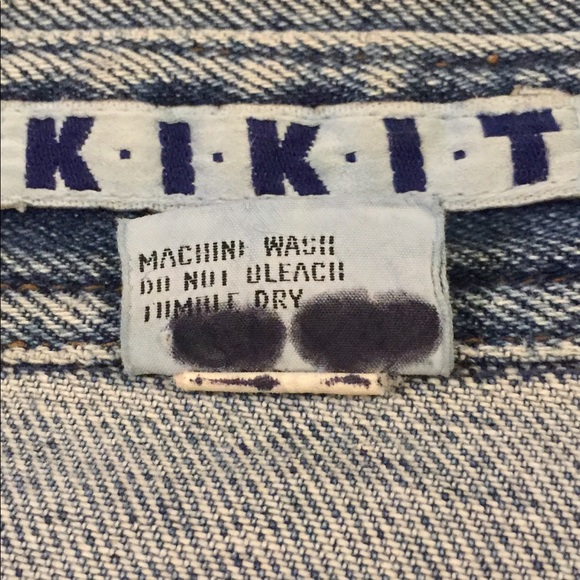 Vintage 80’s KIKIT Jean Jacket - Picture 4 of 8